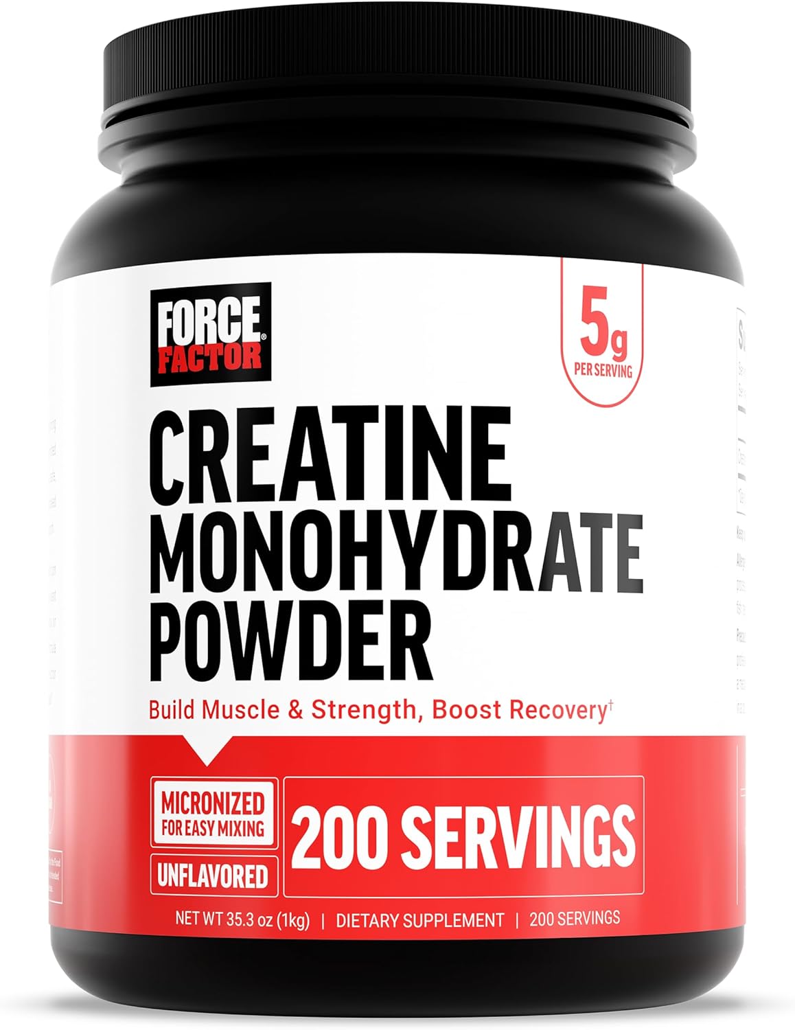 Force Factor Creatine Monohydrate Powder