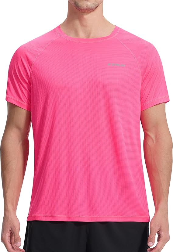 Men\'s Dry Fit Moisture Wicking Athletic T-Shirt Short Sleeve Workout Running Shirts for Men